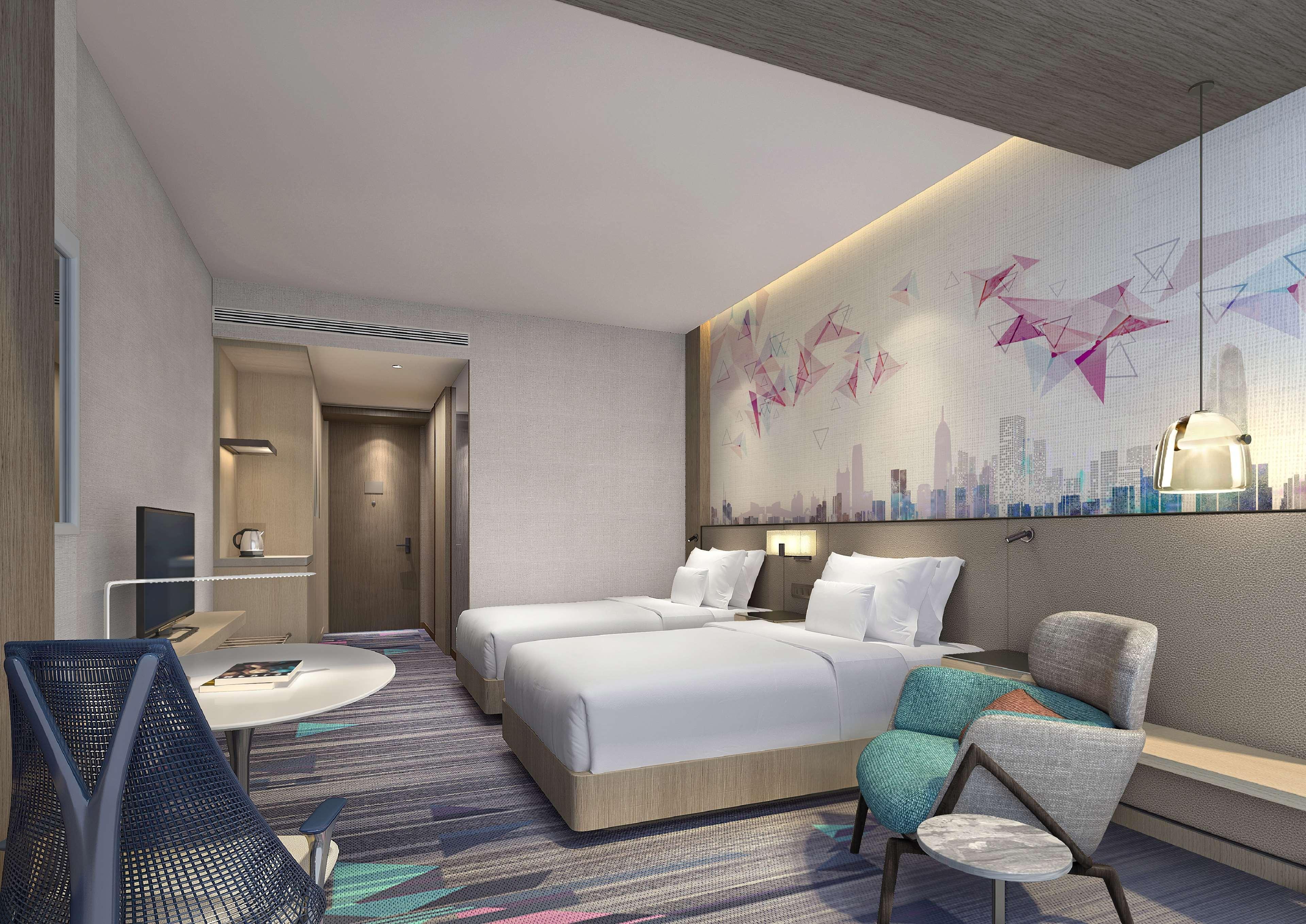 Hilton Garden Inn Shenzhen World Exhibition&Convention Center Exterior foto