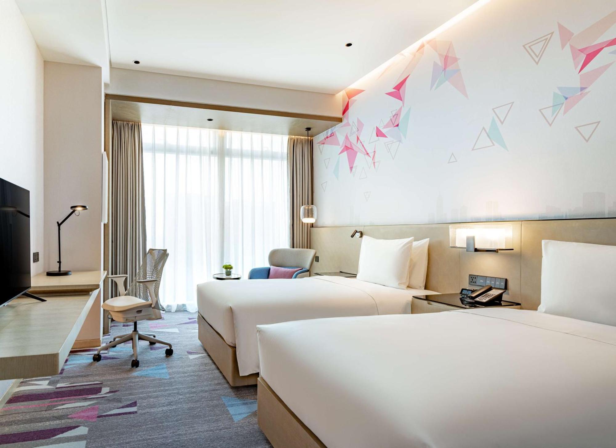 Hilton Garden Inn Shenzhen World Exhibition&Convention Center Exterior foto