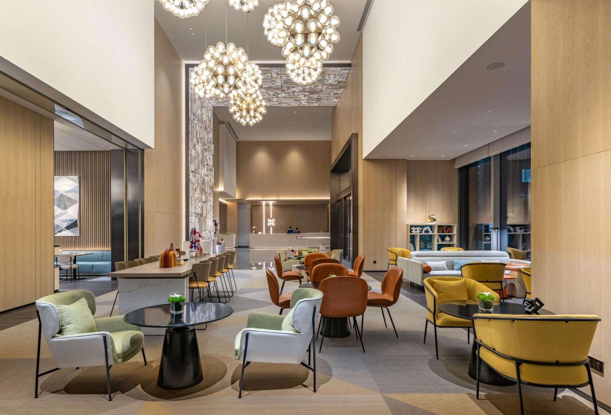 Hilton Garden Inn Shenzhen World Exhibition&Convention Center Exterior foto