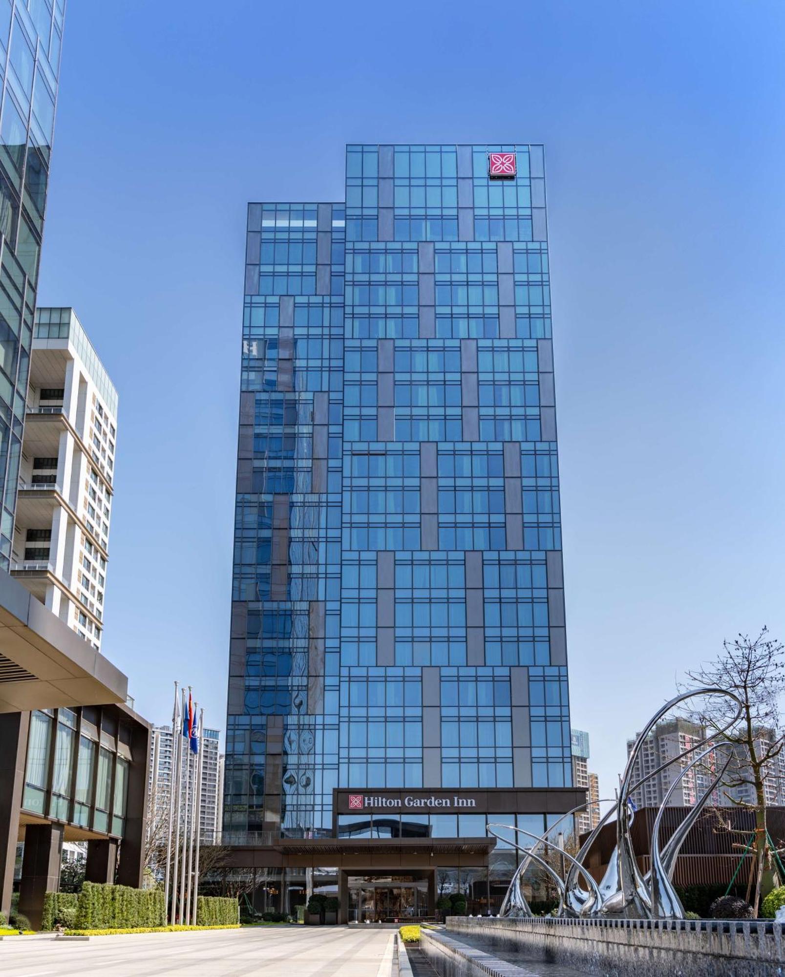 Hilton Garden Inn Shenzhen World Exhibition&Convention Center Exterior foto